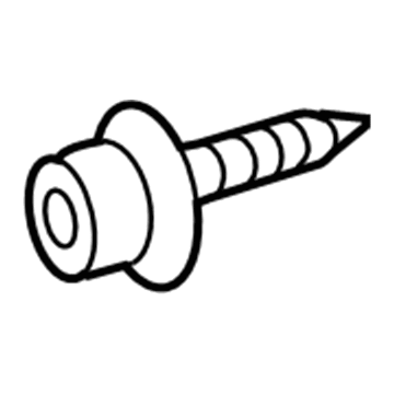 Dodge 6104581AA Splash Guard Screw