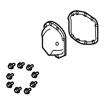 Jeep 68464903AA Axle Cover