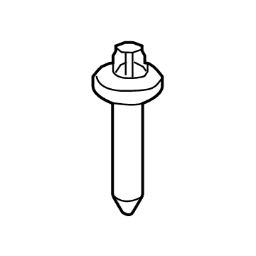 Dodge 6511484AA Mount Bracket Bolt