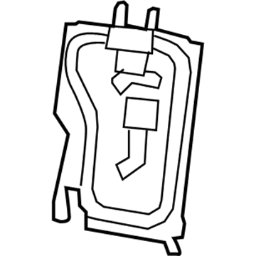 Jeep 68088146AA Frame - Rear Seat Back 40%