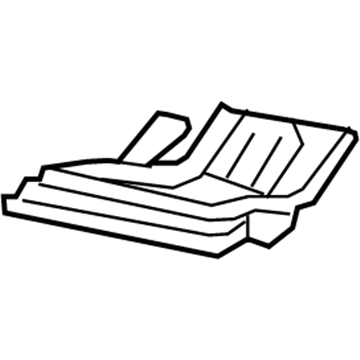 Jeep 68004626AA Cushion Frame