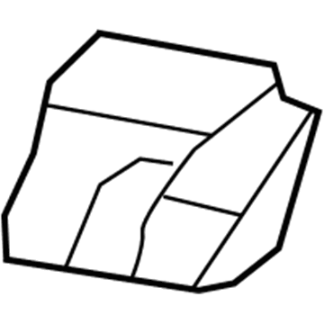 Jeep 68034022AA Seat Cushion Pad