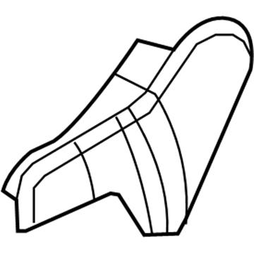 Mopar 1UN82BD3AA Inner Cover, Gray, Front Passenger Side Mopar 1UN82BD3AA Inner Cover, Gray, Front Passenger Side