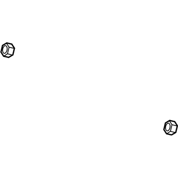 Ram 68094503AA Wiper Arm Nut