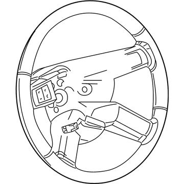 2005 Dodge Magnum Steering Wheel - 1AG541DVAA