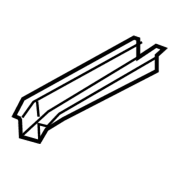 Mopar 5155384AA Rear Rail, Passenger Side Mopar 5155384AA Rear Rail, Passenger Side