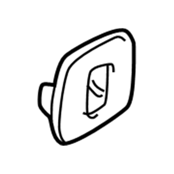 Chrysler MR791366 Fog Lamp Switch Bezel