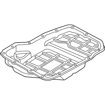 Dodge 68065921AA Transmission Pan