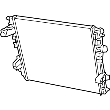 Ram 68268607AA Radiator