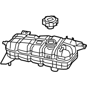 Ram 68309850AB Reservoir Tank