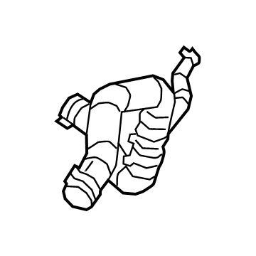 Ram 68268584AE Upper Hose