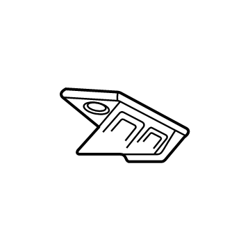 Mopar 68243606AA Bracket Fender Mounting Front Load Beam & Fascia Bracket