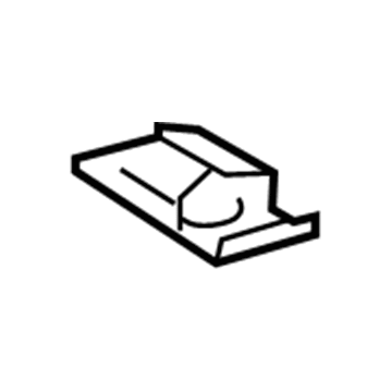 Dodge 5125854AA Sunvisor Clip