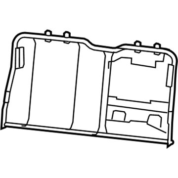 Dodge 68050769AA Seat Back Frame