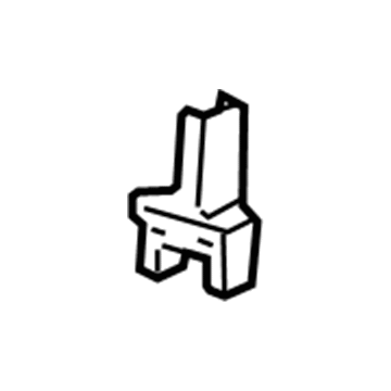 Dodge 4596474AD Radiator Upper Insulator