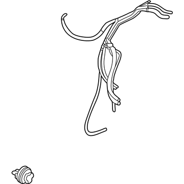 Chrysler MD367536 Hose & Tube Assembly