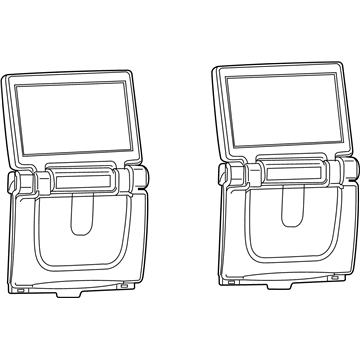 Dodge 6QS40DX9AA Display Unit