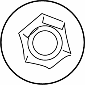 Dodge 6505468AA Lower Cover Nut