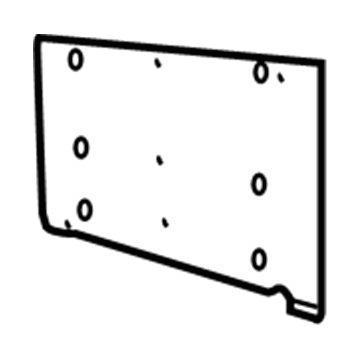 Ram License Plate - 5288487AC