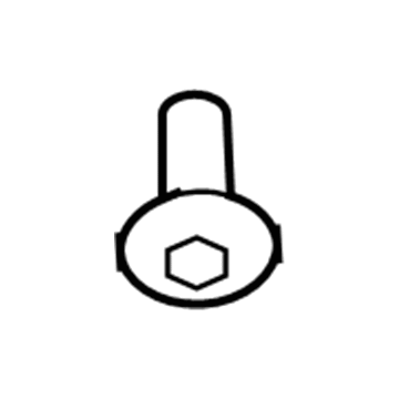 Chrysler 6508746AA Front Shield Fastener