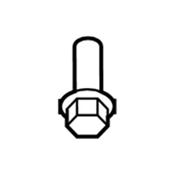 Chrysler 6506161AA Front Shield Screw