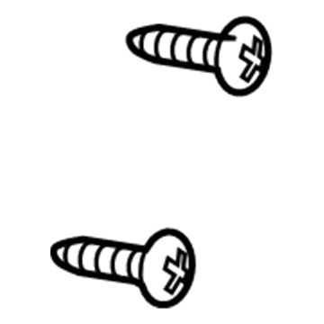 Dodge 6035556 Door Trim Panel Screw