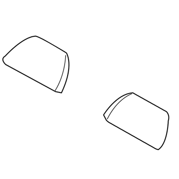 Dodge ZA531D5AA Headrest