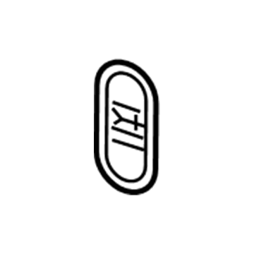 Chrysler 5027020AB Door Check Seal