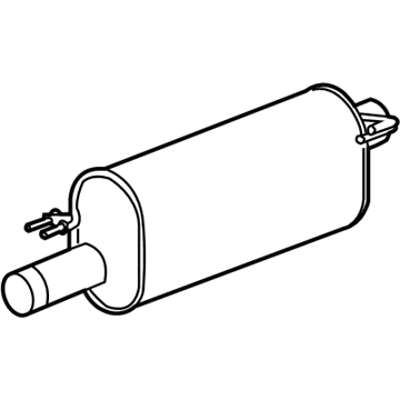 Dodge 52103510AI Muffler