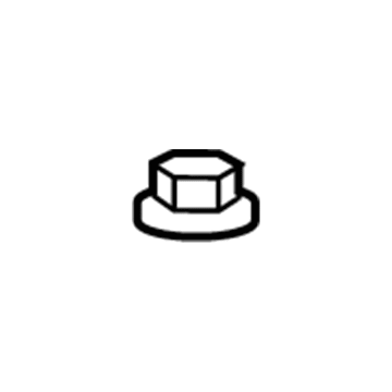 Jeep 6506152AA Suction Hose Nut