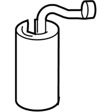 Jeep Liberty A/C Accumulator - 55037470AD