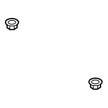 Ram 6104717AA Tank Strap Nut