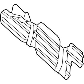 Ram 68232605AD Heat Shield