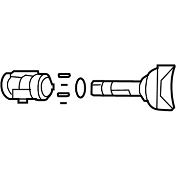 Dodge 5179511AA Ignition Lock Cylinder