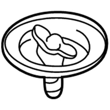 Dodge MR594746 Wheel, Spare Clamp