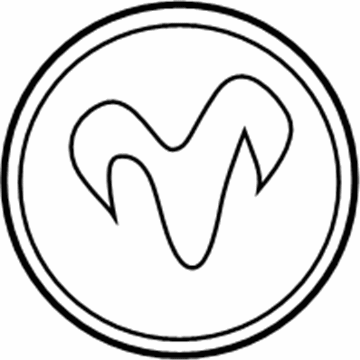 Dodge MR519869 Center Cap