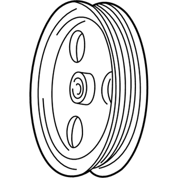 Jeep 4892371AA Pulley