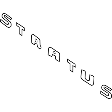 Dodge 5152003AA Nameplate