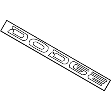 Dodge 5303637AA Nameplate