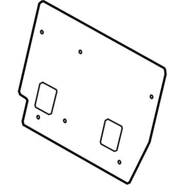 Jeep 68086216AB Seat Back Panel