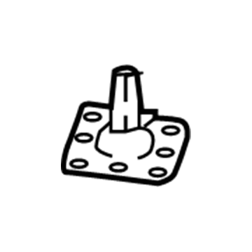 Chrysler 5108228AA Overhead Console Clip