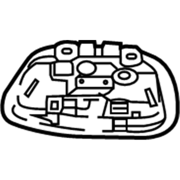 Jeep 5YW39PS4AC Dome Lamp