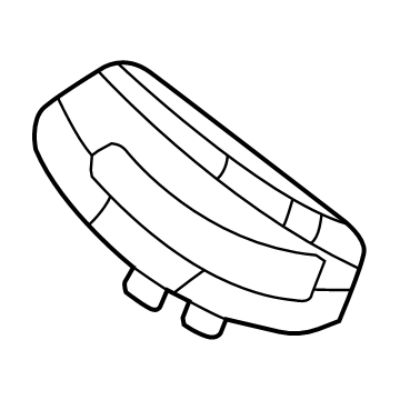 Jeep 5SZ62DX9AA Seat Belt Trim