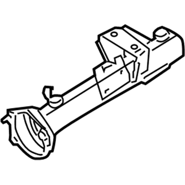 Chrysler Crossfire Steering Column Cover - 5099398AA