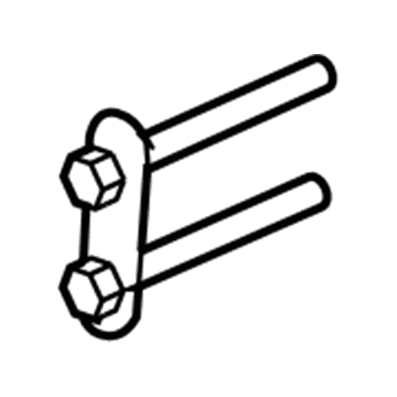 Dodge 6507667AA Mount Plate Retainer