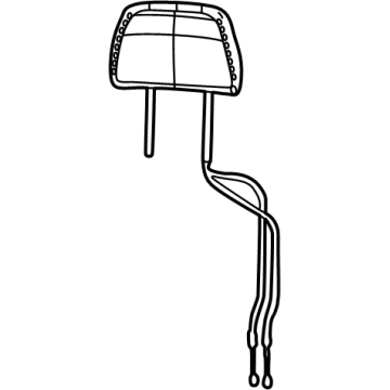 Jeep 6XS151T3AE Headrest, Outer