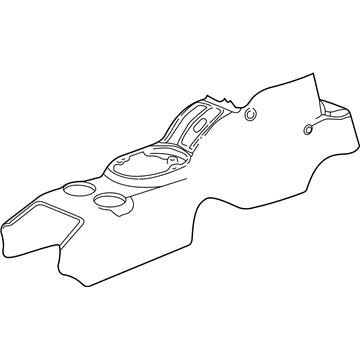 Chrysler Center Console Base - RE921DVAK