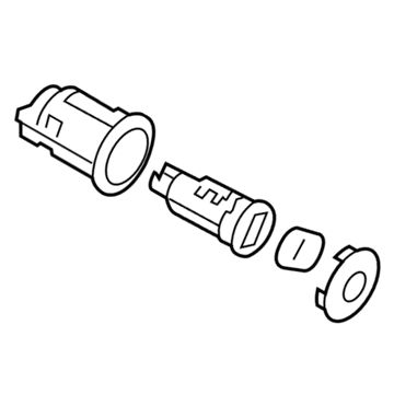 Chrysler 5114569AA Lock Cylinder