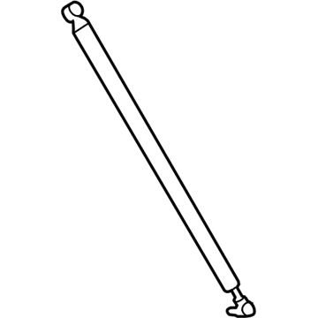 Chrysler PT Cruiser Trunk Lid Lift Support - 5067236AB