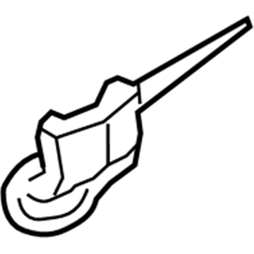 2007 Chrysler PT Cruiser Tailgate Handle - XY48XWGAA